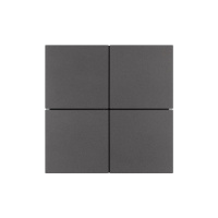 Arlight 039663 INTELLIGENT ARLIGHT Кнопочная панель KNX-304-23-IN Black (BUS, Frameless) (IARL, IP20 Металл, 2 года) 039663