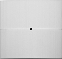 Berker 75162594 Клавишный сенсор B.IQ «Комфорт», 2-канальный, алюминий, цвет: Серый, оттенок: Анодный алюминий