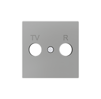 Zennio 8300040 + 15XX ZS55 — Розетка для антенны TV-R