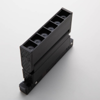 Yeelight YP-0061 Трековый светильник Yeelight Pro E20 магнитный, гриль, поворотный, малый, 6 спотов в контуре, черный YP-0061