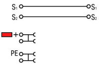 Wago 2000-5310/101-000 Клемма 3-пр. датчика, 1 мм2, NPN, серая