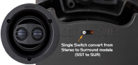 Sonance 104330 Встраиваемая акустика Sonance VP46R SST/SUR, цвет: Чёрный