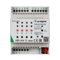 Arlight 025660 INTELLIGENT ARLIGHT Диммер KNX-204-DIM-DIN (12-48V, 8x0.35/4x0.7/2x1A) (IARL, IP20 Пластик, 2 года) 025660