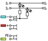 Wago 2000-5410/1102-950 Клемма Питания Датчиков, 0,14 - 1 (1,5) мм2, серая