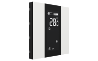 Interra ITR340-1202 iSwitch+ - 2-кнопочный KNX контроллер с ЖК-дисплеем, пластик, глянцевый белый