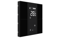 Interra ITR340-1431 iSwitch+ - 4-кнопочный KNX контроллер с ЖК-дисплеем, плексиглас, черный