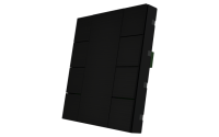 Interra ITR340-0811 iSwitch+ - 8-кнопочный KNX выключатель, алюминий, черный матовый