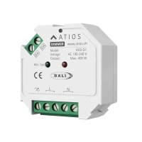 Atios AFD-D1 TRIAC диммер DALI для скрытого монтажа