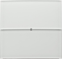 Berker 75162590 Клавишный сенсор B.IQ «Комфорт», 2-канальный, стекло, полярная белизна, цвет: Белый, оттенок: Полярная белизна