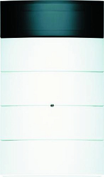 Berker 75664599 Клавишный сенсор B.IQ с регулятором температуры помещения, 4-канальный, цвет: Белый, оттенок: Полярная белизна