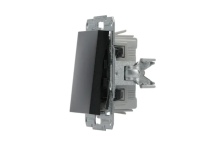 Interra 
					ITR0100171
				 1 Полюсный выключатель - Антрацит