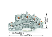 Wago 2203-7645 Multilevel installation terminal block (2203-7645) | WAGO