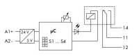 WAGO 857-604 Реле времени 24VDC 1U